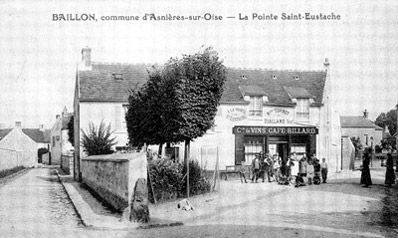 Carte postale ancienne - Bar de Baillon Vignette